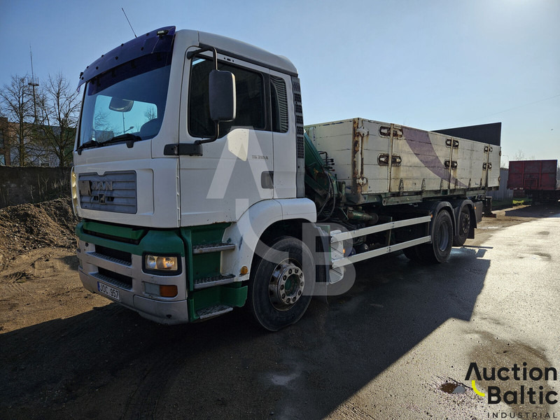 MAN TGA26.310 - Φορτηγό με ανοιχτή καρότσα, Φορτηγό με γερανό: φωτογραφία 2 MAN TGA26.310 - Φορτηγό με ανοιχτή καρότσα, Φορτηγό με γερανό: φωτογραφία 2