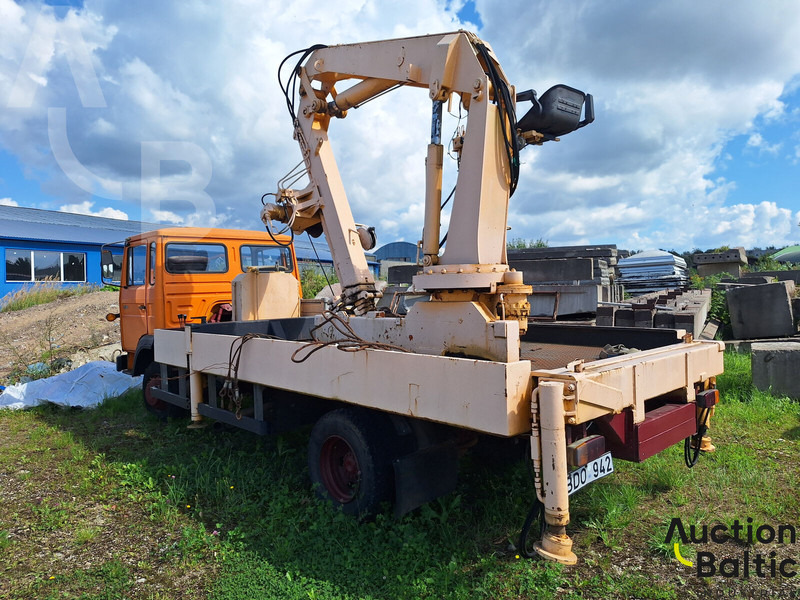 Magirus 130 M 8 - Φορτηγό με ανοιχτή καρότσα, Φορτηγό με γερανό: φωτογραφία 3 Magirus 130 M 8 - Φορτηγό με ανοιχτή καρότσα, Φορτηγό με γερανό: φωτογραφία 3