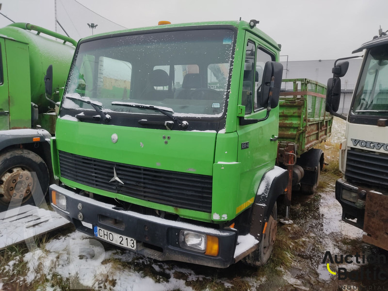 Mercedes-Benz 814 - Φορτηγό ανατρεπόμενο, Φορτηγό με γερανό: φωτογραφία 2 Mercedes-Benz 814 - Φορτηγό ανατρεπόμενο, Φορτηγό με γερανό: φωτογραφία 2