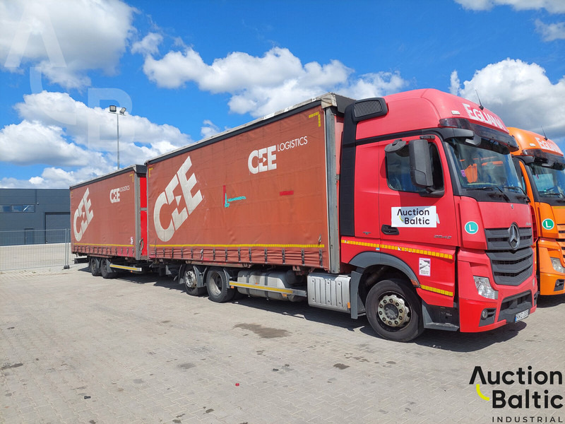 Mercedes-Benz Actros 2542 L - Φορτηγό μουσαμάς: φωτογραφία 1 Mercedes-Benz Actros 2542 L - Φορτηγό μουσαμάς: φωτογραφία 1
