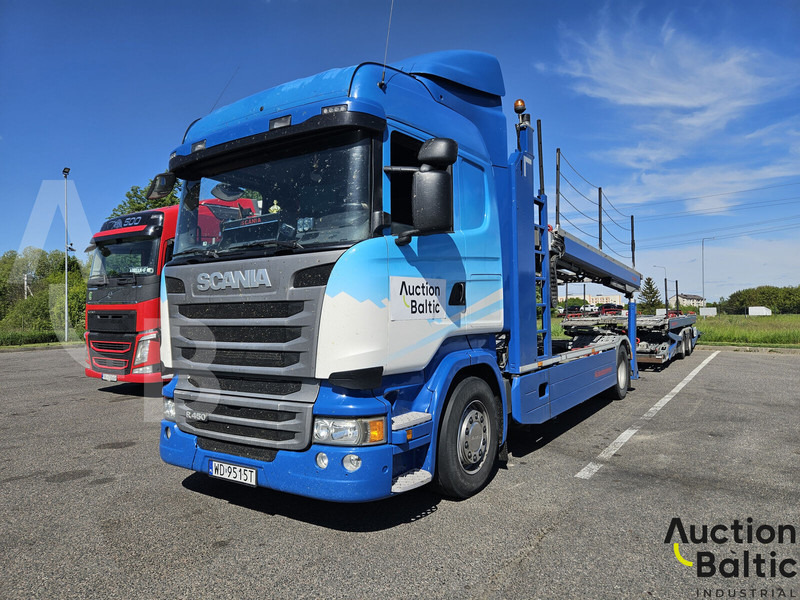 Scania R 450 - Φορτηγό αυτοκινητάμαξα: φωτογραφία 1 Scania R 450 - Φορτηγό αυτοκινητάμαξα: φωτογραφία 1