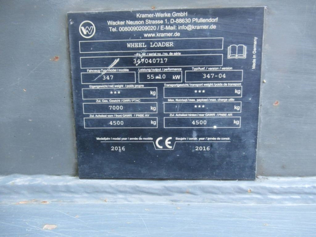 Kramer-allrad 1150 - Ελαστιχοφόρος φορτωτής: φωτογραφία 4 Kramer-allrad 1150 - Ελαστιχοφόρος φορτωτής: φωτογραφία 4