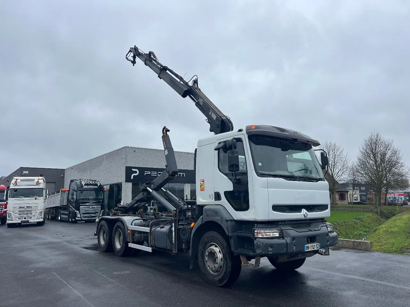 Renault Kerax 370 HIAB CRANE + Remote*SMART TACHO*KERAX370*roll off tipper - Φορτηγό με γερανό: φωτογραφία 1 Renault Kerax 370 HIAB CRANE + Remote*SMART TACHO*KERAX370*roll off tipper - Φορτηγό με γερανό: φωτογραφία 1
