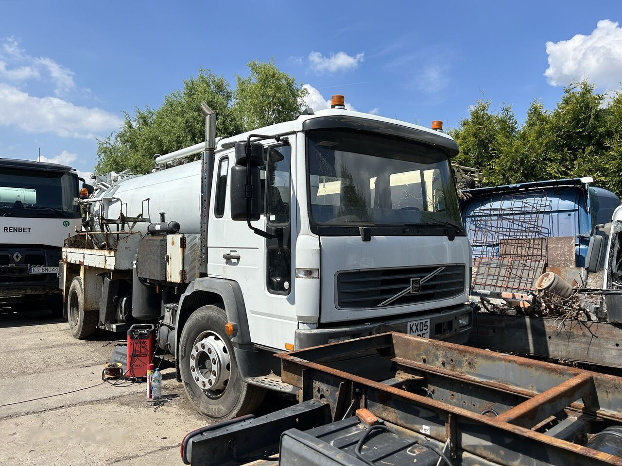 Volvo FL6.18 - Όχημα εκκένωσης βόθρων: φωτογραφία 1 Volvo FL6.18 - Όχημα εκκένωσης βόθρων: φωτογραφία 1