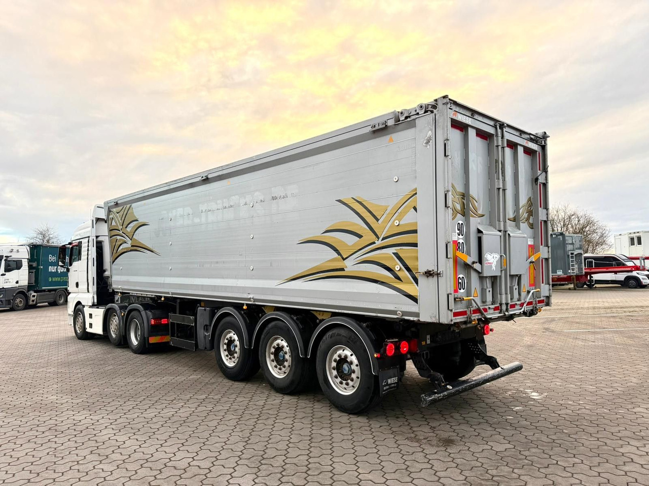 Benalu Bulkliner 95 Alu Kippmulde 51,5m³ - Επικαθήμενο ανατρεπόμενο: φωτογραφία 3 Benalu Bulkliner 95 Alu Kippmulde 51,5m³ - Επικαθήμενο ανατρεπόμενο: φωτογραφία 3