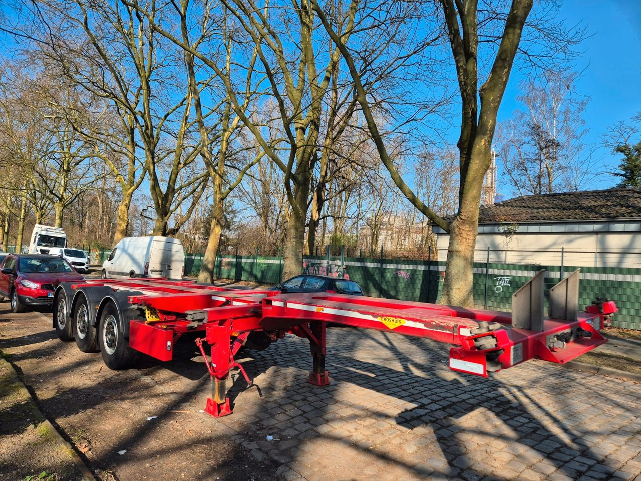 Broshuis Container Chassis - MFCC-HD - Ausziehbar - Επικαθήμενο πλατφόρμα/ Καρότσα: φωτογραφία 1 Broshuis Container Chassis - MFCC-HD - Ausziehbar - Επικαθήμενο πλατφόρμα/ Καρότσα: φωτογραφία 1