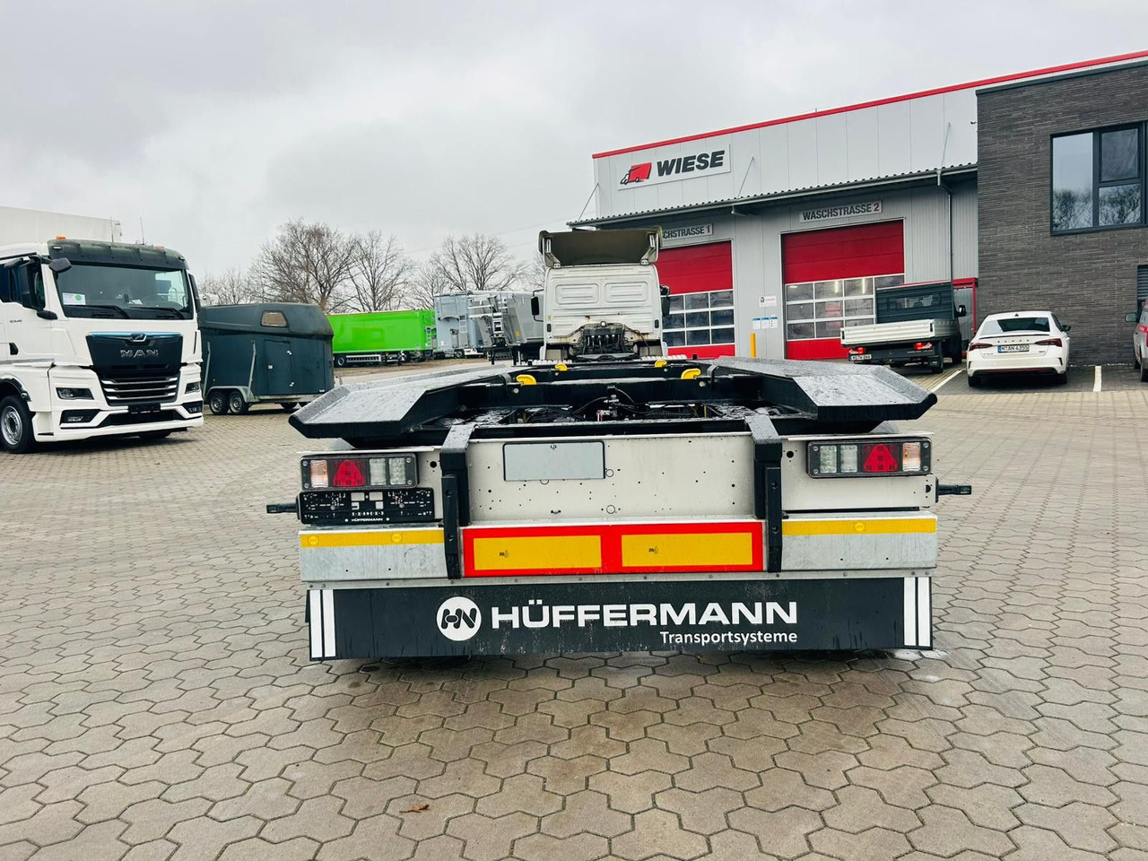 Hüffermann HAR 20.70 LS Aussenrollen Anhänger Sofort Verfüg - Ρυμούλκα γάντζος/ Αλυσιδάκι: φωτογραφία 5 Hüffermann HAR 20.70 LS Aussenrollen Anhänger Sofort Verfüg - Ρυμούλκα γάντζος/ Αλυσιδάκι: φωτογραφία 5