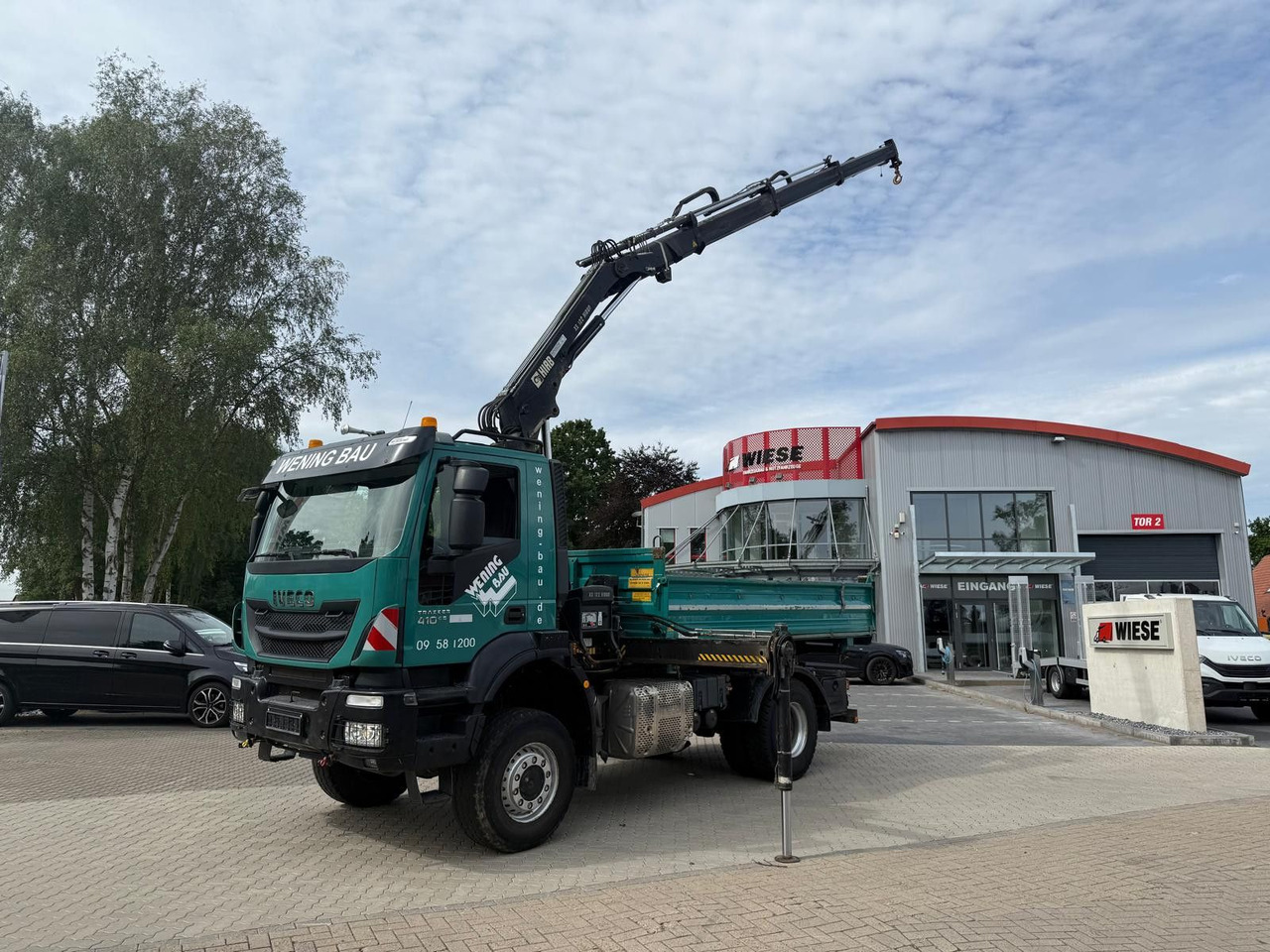 Iveco AD190 T/W Trakker 410 4x4 Allrad Kran KipperHIAB - Φορτηγό ανατρεπόμενο, Φορτηγό με γερανό: φωτογραφία 5 Iveco AD190 T/W Trakker 410 4x4 Allrad Kran KipperHIAB - Φορτηγό ανατρεπόμενο, Φορτηγό με γερανό: φωτογραφία 5