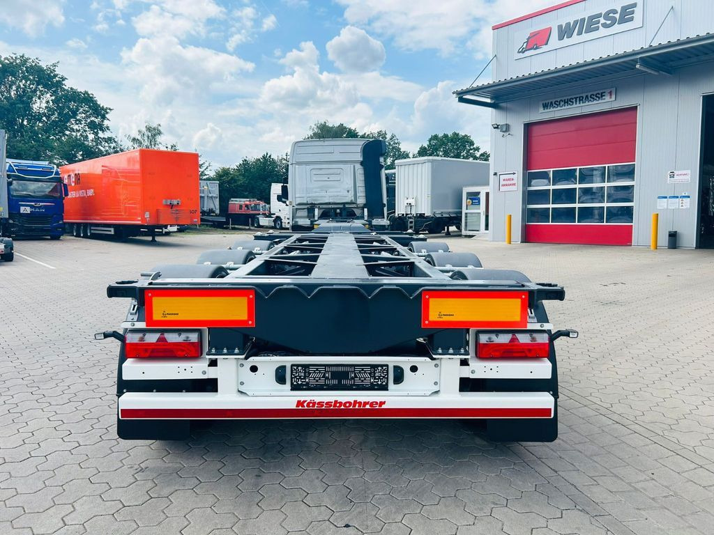 Kässbohrer K.SHG Multi Containerchassis ausziehbar - Επικαθήμενο μεταφοράς εμπορευματοκιβωτίων/ Κινητό αμάξωμα: φωτογραφία 2 Kässbohrer K.SHG Multi Containerchassis ausziehbar - Επικαθήμενο μεταφοράς εμπορευματοκιβωτίων/ Κινητό αμάξωμα: φωτογραφία 2