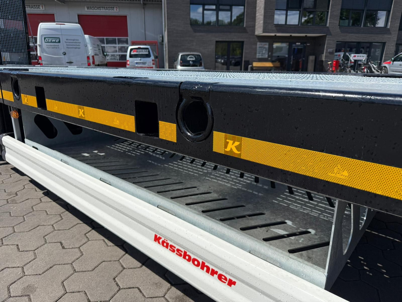 Επικαθήμενο με χαμηλό δάπεδο Kässbohrer SLS.HS Tieflader mit hydr. Schwanenhals: φωτογραφία 7 Επικαθήμενο με χαμηλό δάπεδο Kässbohrer SLS.HS Tieflader mit hydr. Schwanenhals: φωτογραφία 7