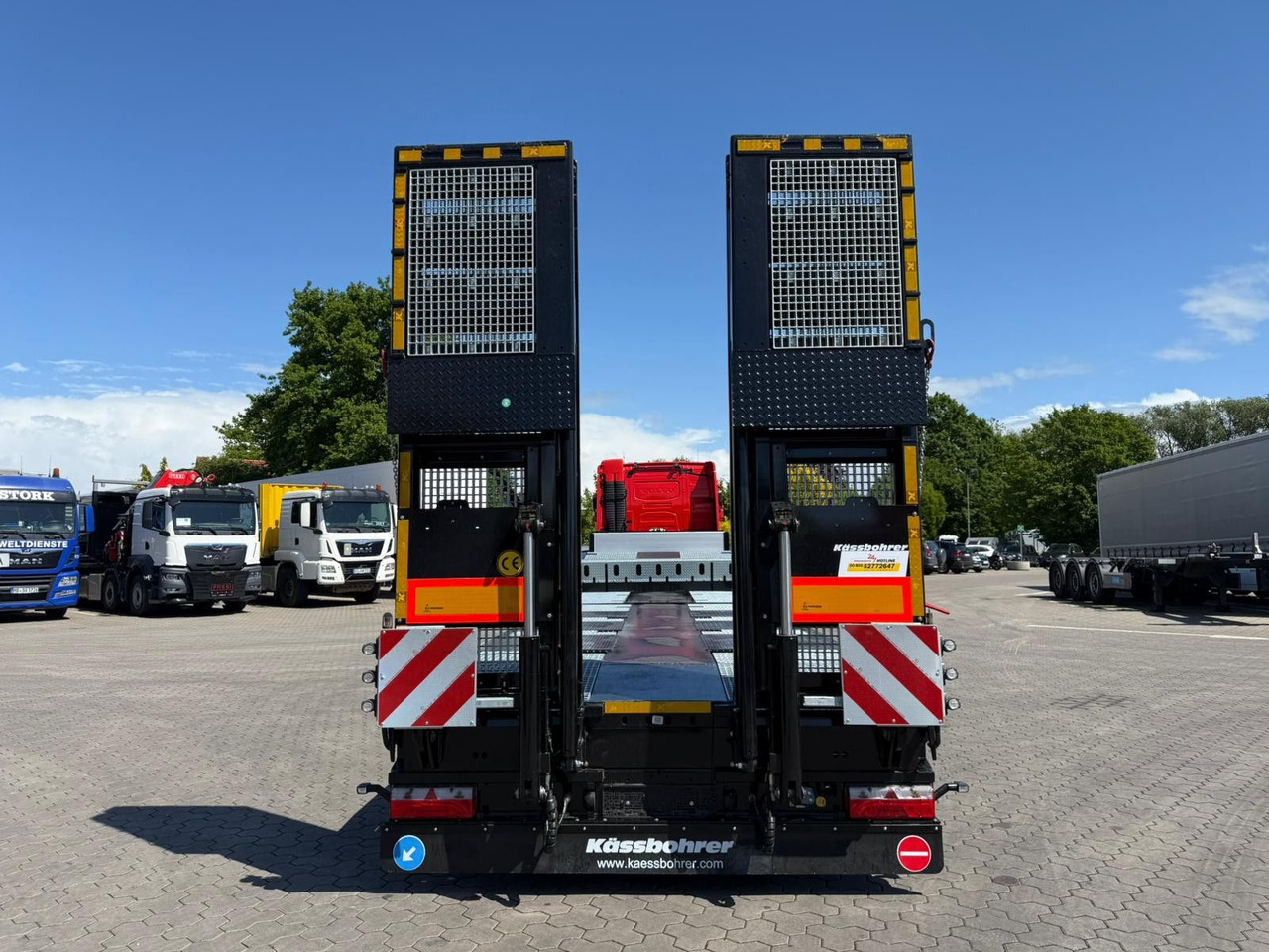 Επικαθήμενο με χαμηλό δάπεδο Kässbohrer SLS.HS Tieflader mit hydr. Schwanenhals: φωτογραφία 6 Επικαθήμενο με χαμηλό δάπεδο Kässbohrer SLS.HS Tieflader mit hydr. Schwanenhals: φωτογραφία 6