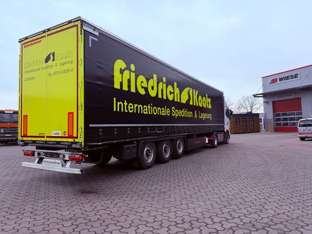 Kässbohrer Schiebeplanen Auflieger Neuwertig Vollausstattun - Επικαθήμενο κουρτίνα: φωτογραφία 2 Kässbohrer Schiebeplanen Auflieger Neuwertig Vollausstattun - Επικαθήμενο κουρτίνα: φωτογραφία 2