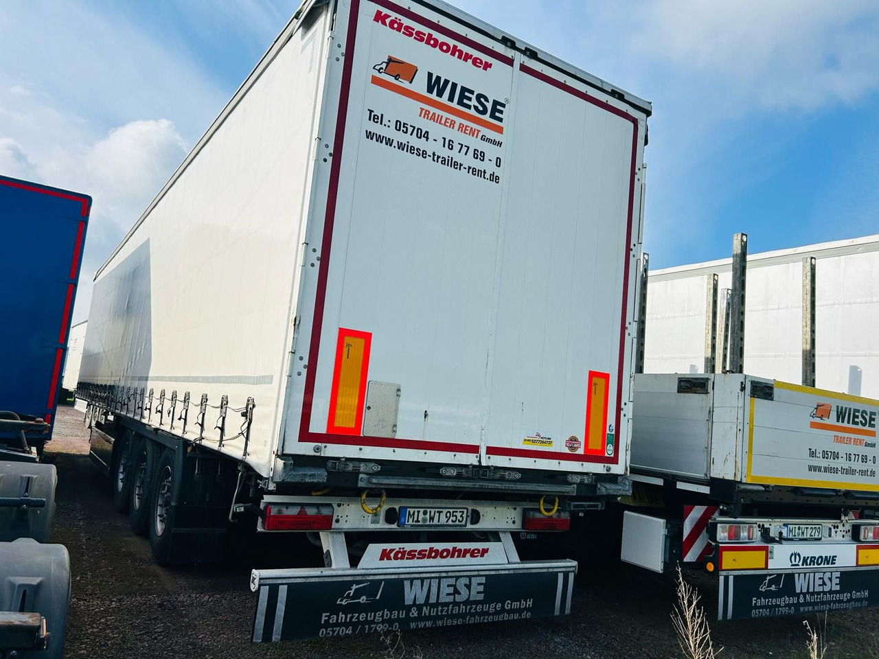 Kässbohrer Schiebeplanen Auflieger - Επικαθήμενο κουρτίνα: φωτογραφία 1 Kässbohrer Schiebeplanen Auflieger - Επικαθήμενο κουρτίνα: φωτογραφία 1