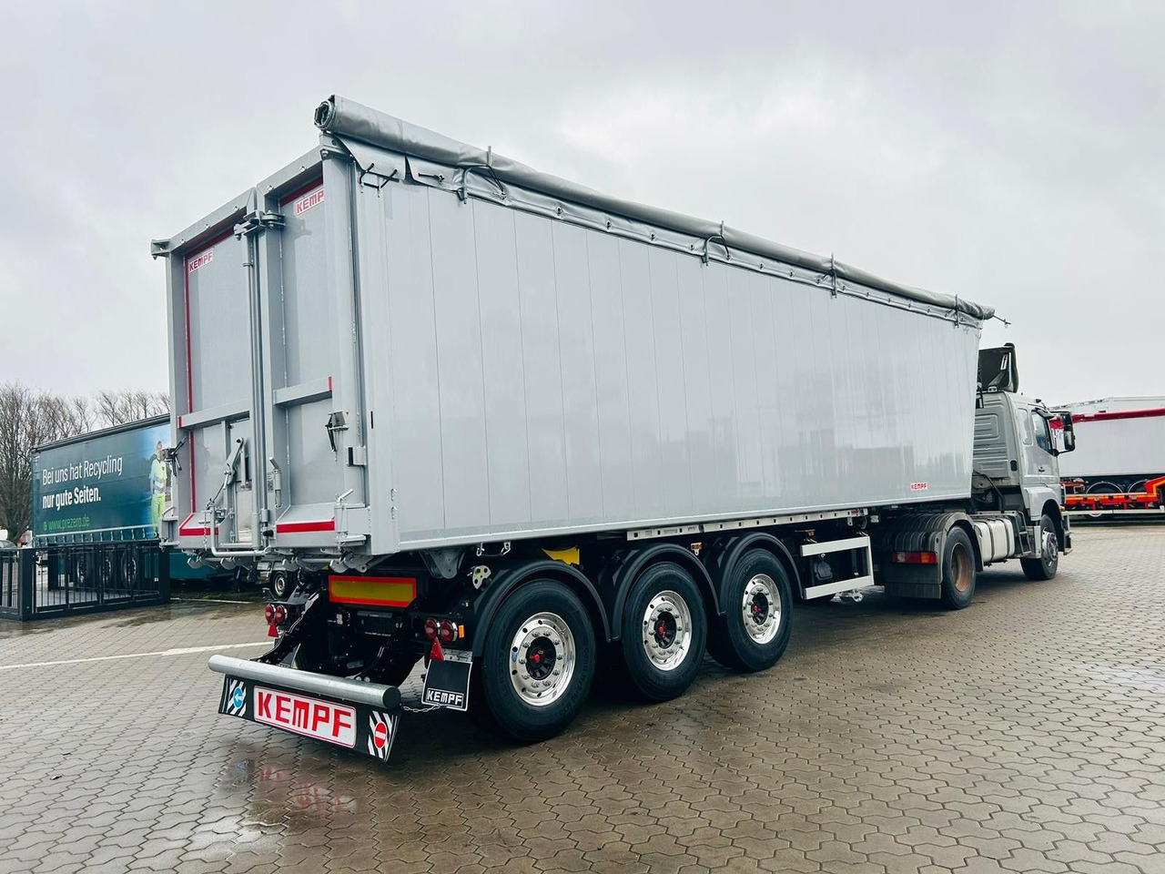 Kempf SKM 36/3 AK Alu Kipper 55 m³ Waschgerät - Επικαθήμενο ανατρεπόμενο: φωτογραφία 2 Kempf SKM 36/3 AK Alu Kipper 55 m³ Waschgerät - Επικαθήμενο ανατρεπόμενο: φωτογραφία 2