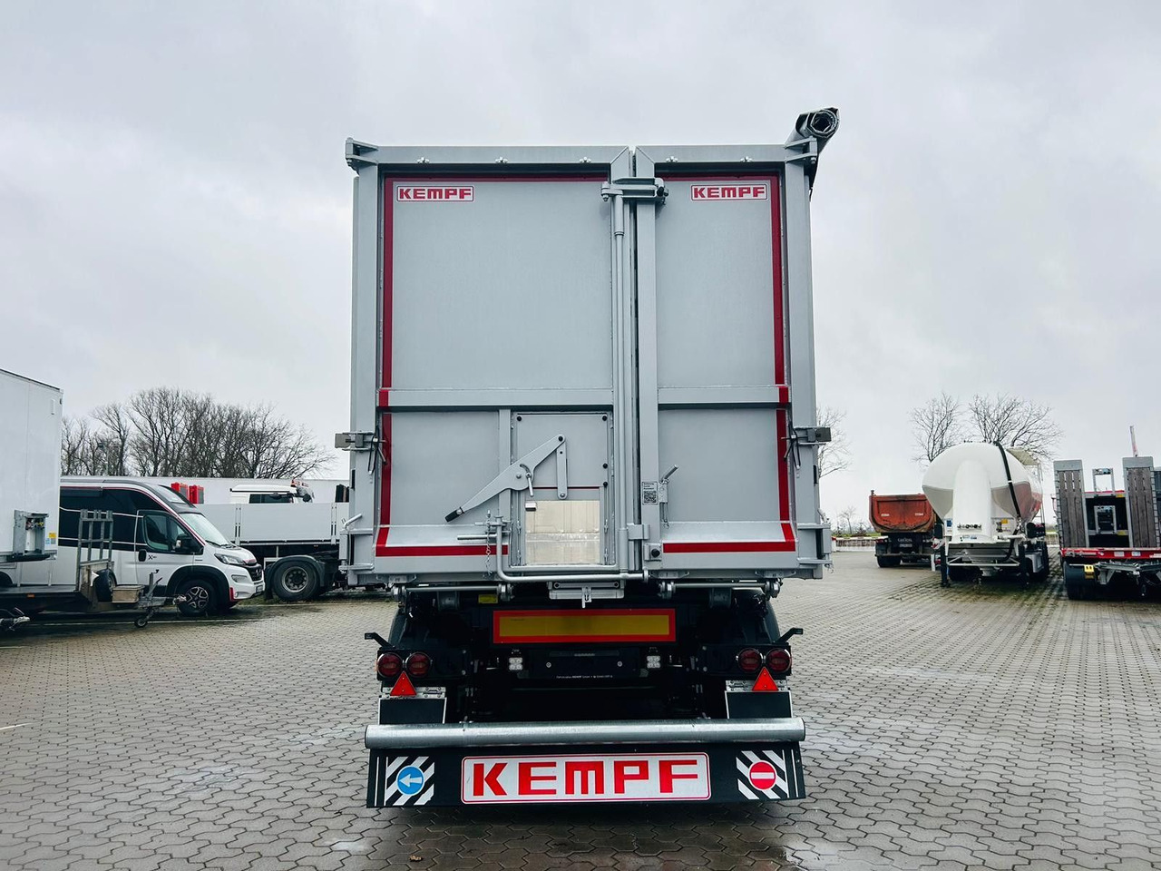Kempf SKM 36/3 AK Alu Kipper 55 m³ Waschgerät - Επικαθήμενο ανατρεπόμενο: φωτογραφία 5 Kempf SKM 36/3 AK Alu Kipper 55 m³ Waschgerät - Επικαθήμενο ανατρεπόμενο: φωτογραφία 5