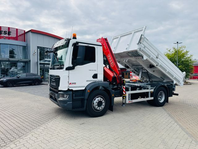 MAN 18.320 4x4 mit Fassi Ladekran Sofort Verfügbar - Φορτηγό ανατρεπόμενο, Φορτηγό με γερανό: φωτογραφία 5 MAN 18.320 4x4 mit Fassi Ladekran Sofort Verfügbar - Φορτηγό ανατρεπόμενο, Φορτηγό με γερανό: φωτογραφία 5