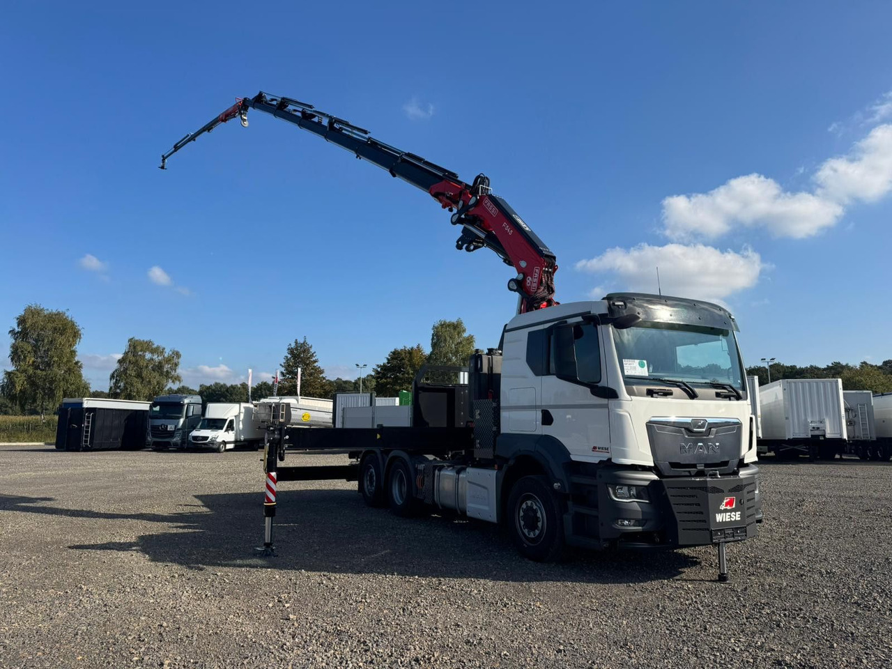 MAN 26.470 6x4-4 Hydrodrive Fassi Kran F545 Jib - Φορτηγό με ανοιχτή καρότσα, Φορτηγό με γερανό: φωτογραφία 4 MAN 26.470 6x4-4 Hydrodrive Fassi Kran F545 Jib - Φορτηγό με ανοιχτή καρότσα, Φορτηγό με γερανό: φωτογραφία 4