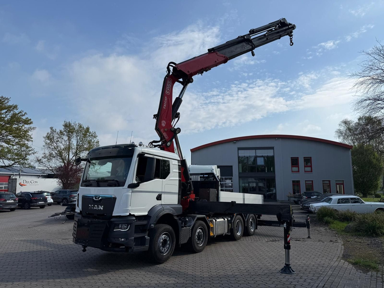 MAN 35.520 8x4 Fassi F800 RA2.28 OHNE ABSTÜTZÜBERWA. - Τράκτορας: φωτογραφία 2 MAN 35.520 8x4 Fassi F800 RA2.28 OHNE ABSTÜTZÜBERWA. - Τράκτορας: φωτογραφία 2