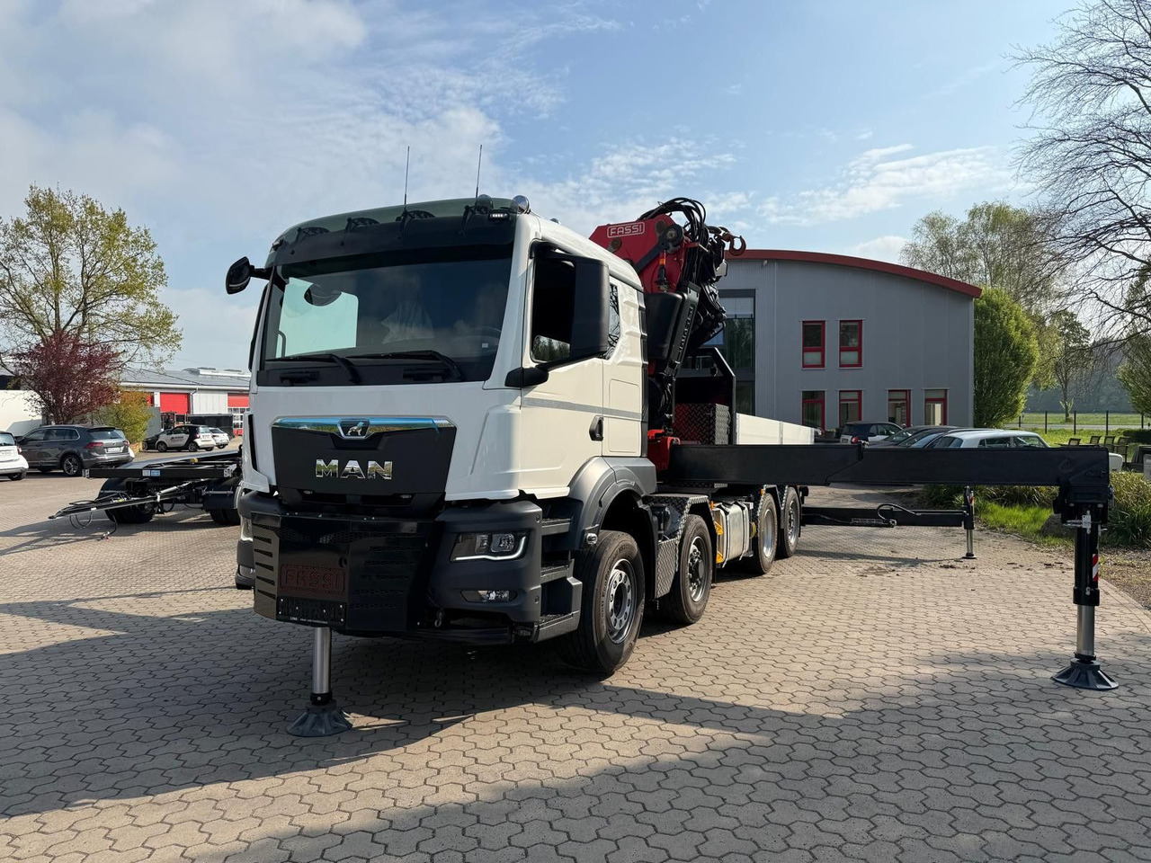 MAN 35.520 8x4 Fassi F800 RA2.28 OHNE ABSTÜTZÜBERWA. - Τράκτορας: φωτογραφία 5 MAN 35.520 8x4 Fassi F800 RA2.28 OHNE ABSTÜTZÜBERWA. - Τράκτορας: φωτογραφία 5