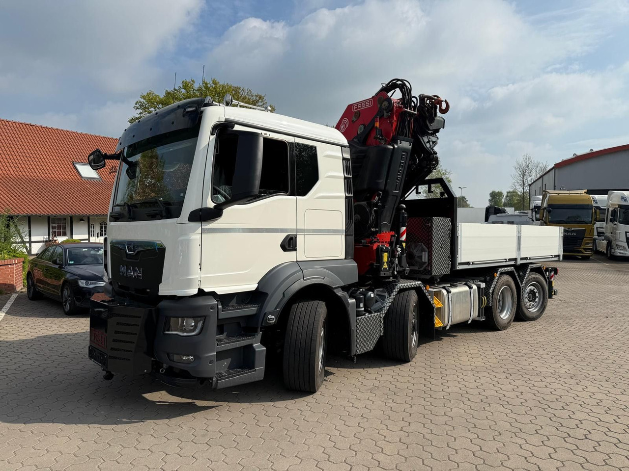 MAN 35.520 8x4 Fassi F800 RA2.28 OHNE ABSTÜTZÜBERWA. - Τράκτορας: φωτογραφία 3 MAN 35.520 8x4 Fassi F800 RA2.28 OHNE ABSTÜTZÜBERWA. - Τράκτορας: φωτογραφία 3