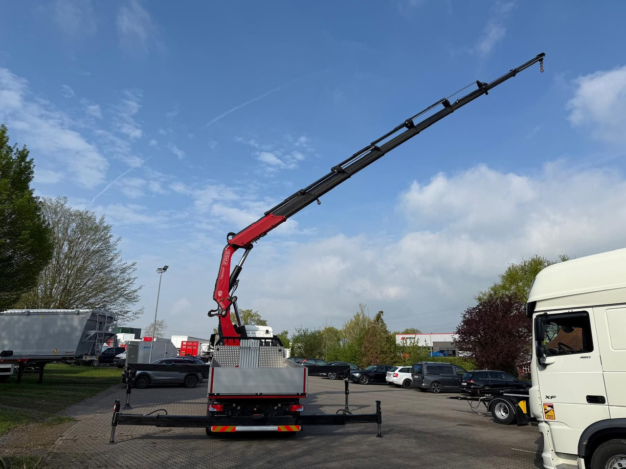 MAN 35.520 8x4 mit Kran Fassi F800 RA2.28 - Φορτηγό με ανοιχτή καρότσα, Φορτηγό με γερανό: φωτογραφία 4 MAN 35.520 8x4 mit Kran Fassi F800 RA2.28 - Φορτηγό με ανοιχτή καρότσα, Φορτηγό με γερανό: φωτογραφία 4