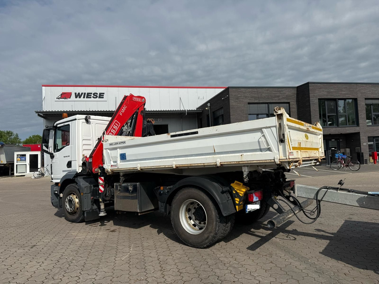 MAN TGM 18.320 4x2 BB Kran Fassi F135 Kipper Meiller - Φορτηγό με γερανό: φωτογραφία 4 MAN TGM 18.320 4x2 BB Kran Fassi F135 Kipper Meiller - Φορτηγό με γερανό: φωτογραφία 4
