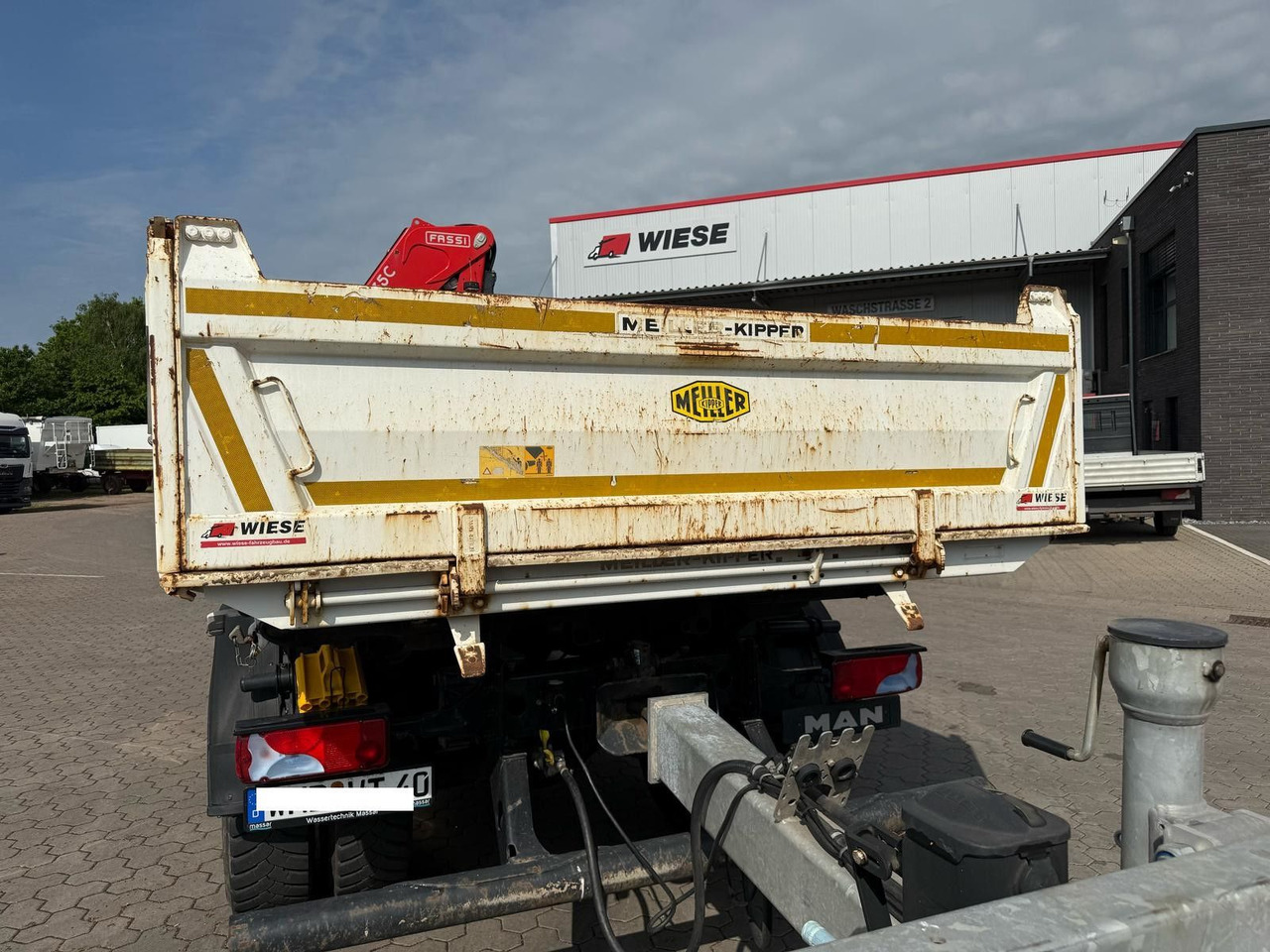 MAN TGM 18.320 4x2 BB mit Kran Fassi F135 Kipper - Φορτηγό ανατρεπόμενο, Φορτηγό με γερανό: φωτογραφία 5 MAN TGM 18.320 4x2 BB mit Kran Fassi F135 Kipper - Φορτηγό ανατρεπόμενο, Φορτηγό με γερανό: φωτογραφία 5