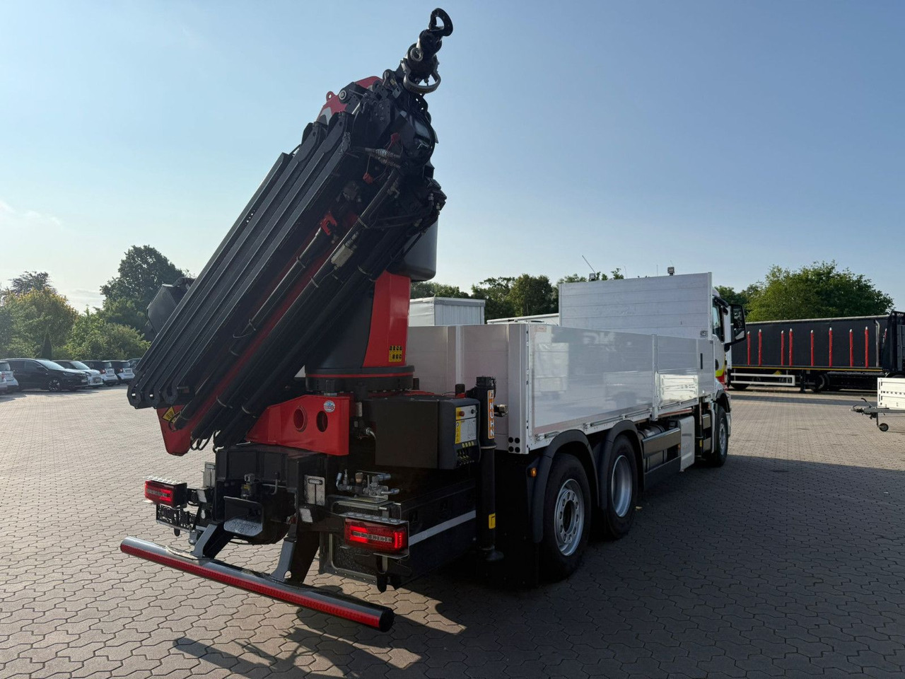 MAN TGS 26.430 Kran Palfinger PK 35.502 H, 5600 km - Φορτηγό με ανοιχτή καρότσα, Φορτηγό με γερανό: φωτογραφία 4 MAN TGS 26.430 Kran Palfinger PK 35.502 H, 5600 km - Φορτηγό με ανοιχτή καρότσα, Φορτηγό με γερανό: φωτογραφία 4