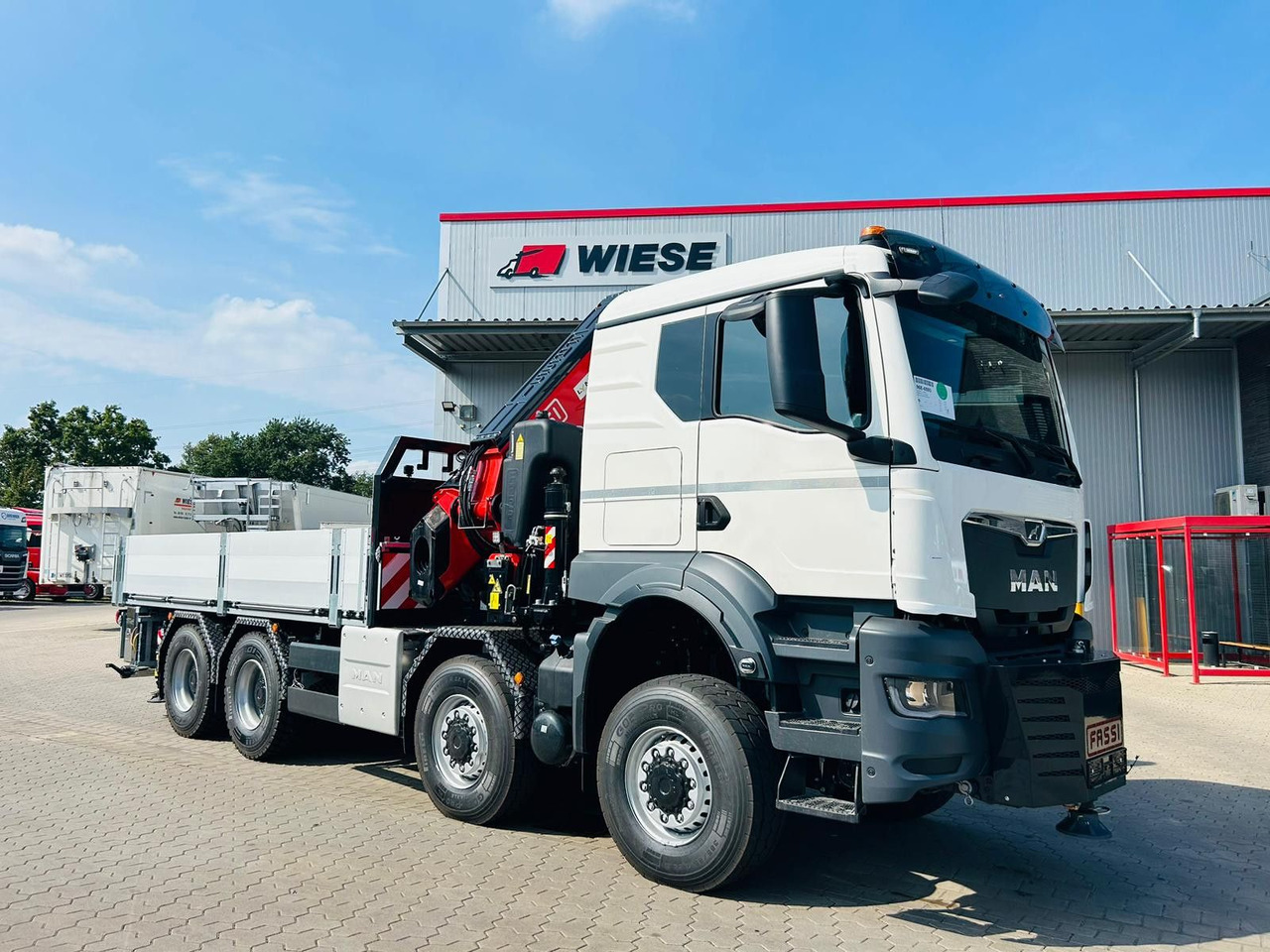 MAN TGS 41.520 8x8 mit Fassi Ladekran F710RA.2.26 - Φορτηγό με ανοιχτή καρότσα: φωτογραφία 4 MAN TGS 41.520 8x8 mit Fassi Ladekran F710RA.2.26 - Φορτηγό με ανοιχτή καρότσα: φωτογραφία 4