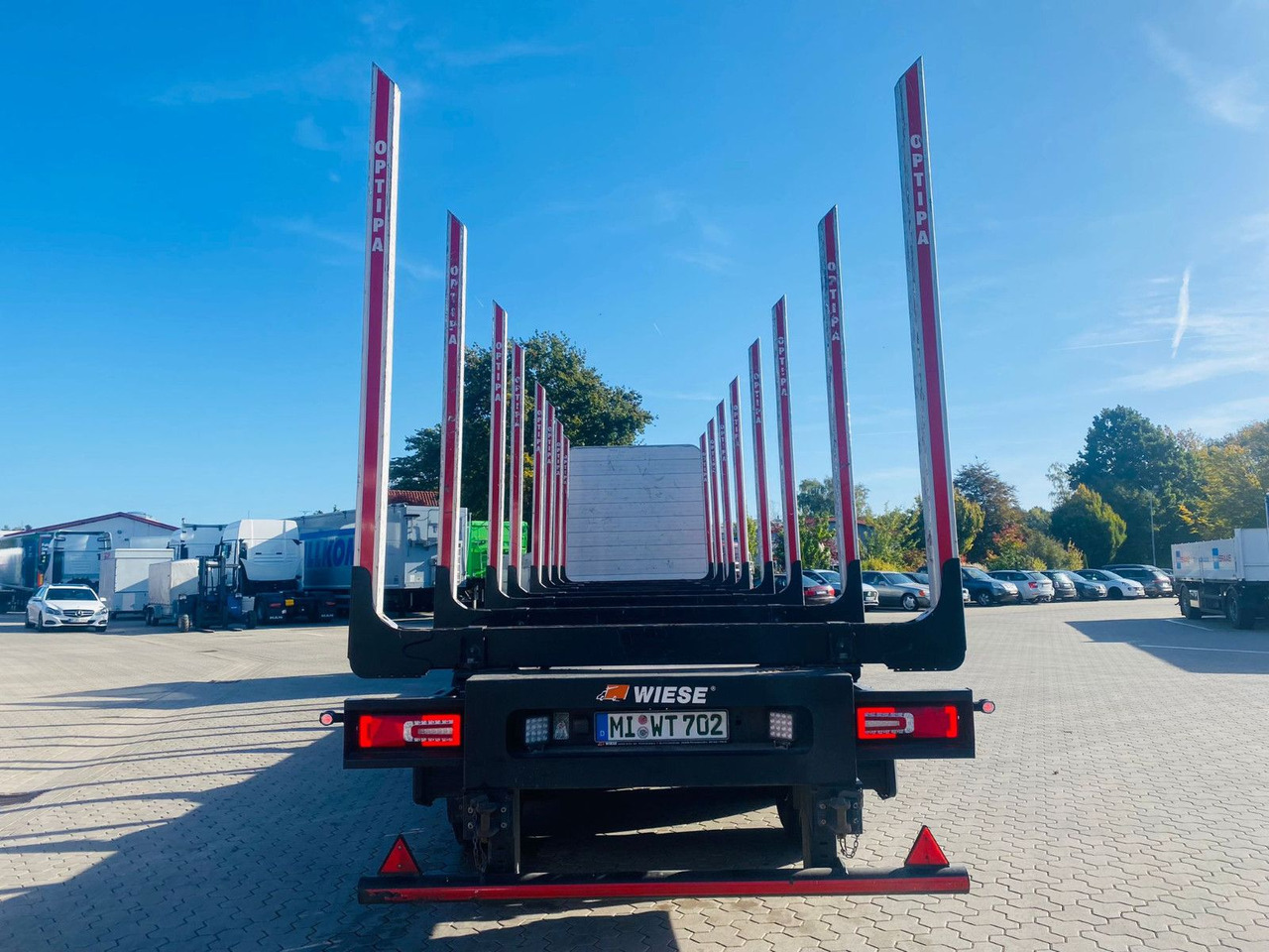 Ημιρυμουλκούμενο μεταφοράς ξυλείας PAVIC Holzauflieger mit Schemel und Rungen: φωτογραφία 6 Ημιρυμουλκούμενο μεταφοράς ξυλείας PAVIC Holzauflieger mit Schemel und Rungen: φωτογραφία 6