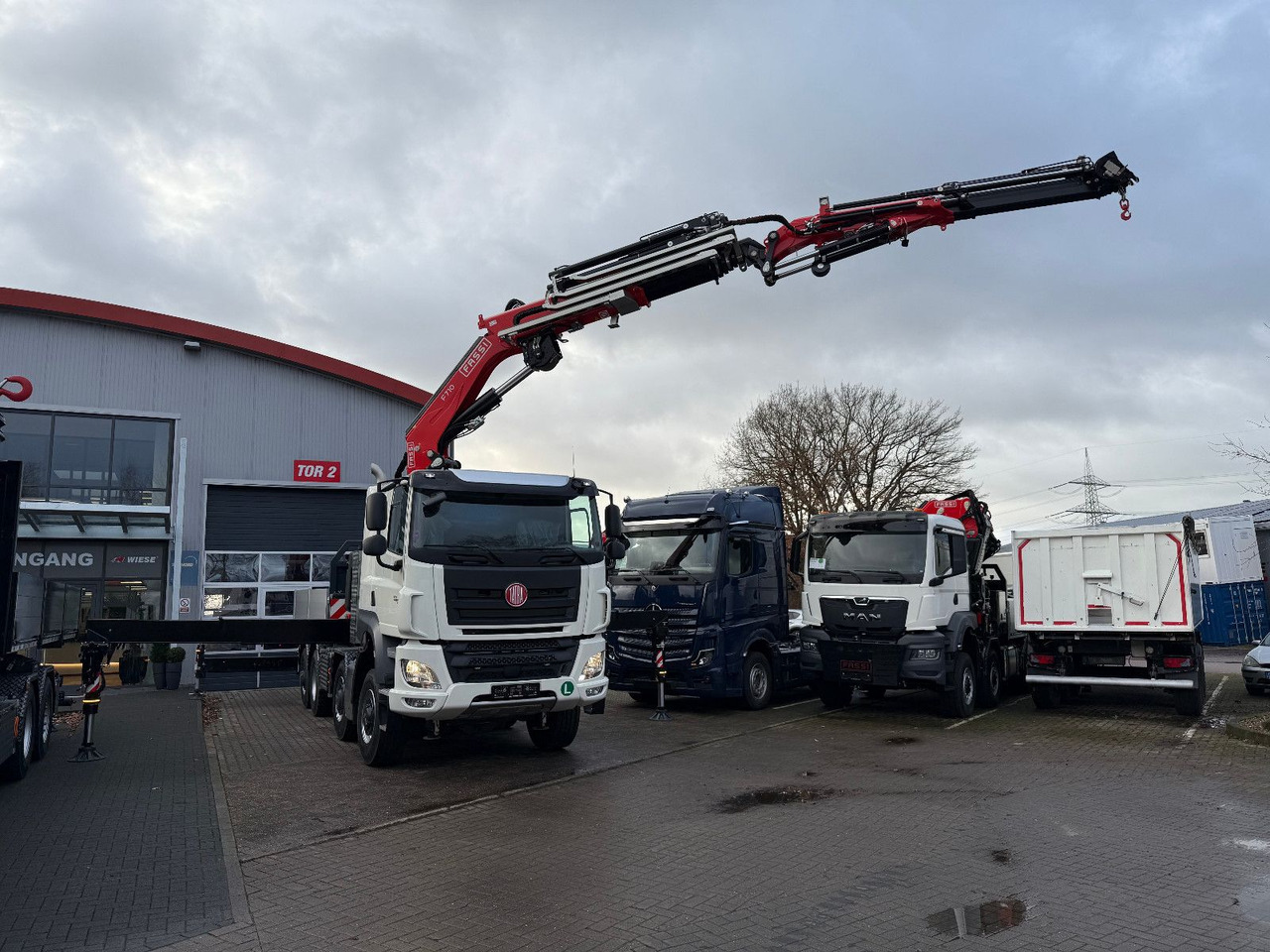 Tatra 41.500 8x8 Phoenix Fassi F710 Kran - Φορτηγό με γερανό: φωτογραφία 2 Tatra 41.500 8x8 Phoenix Fassi F710 Kran - Φορτηγό με γερανό: φωτογραφία 2