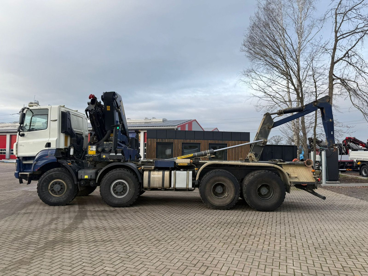 Tatra Phoenix 8x8 Paflinger Kran Hakengerät - Φορτηγό φόρτωσης γάντζου, Φορτηγό με γερανό: φωτογραφία 2 Tatra Phoenix 8x8 Paflinger Kran Hakengerät - Φορτηγό φόρτωσης γάντζου, Φορτηγό με γερανό: φωτογραφία 2