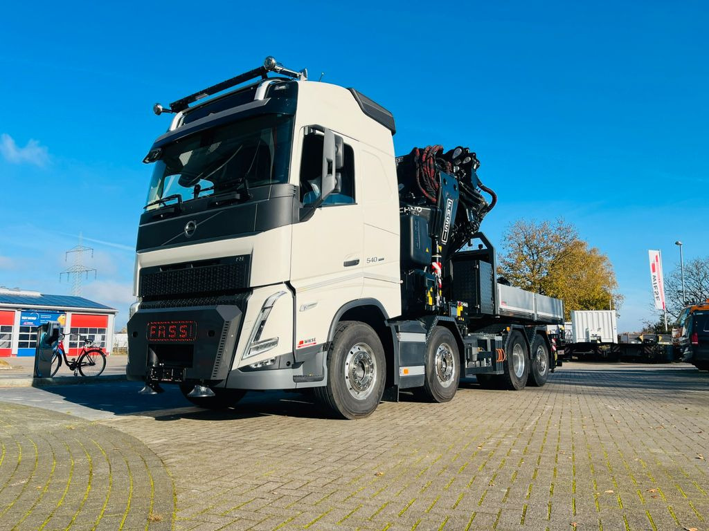 Volvo FH 540 SZM mit F1450 HXP Fly Jib + Winde - Φορτηγό με γερανό, Φορτηγό με ανοιχτή καρότσα: φωτογραφία 1 Volvo FH 540 SZM mit F1450 HXP Fly Jib + Winde - Φορτηγό με γερανό, Φορτηγό με ανοιχτή καρότσα: φωτογραφία 1