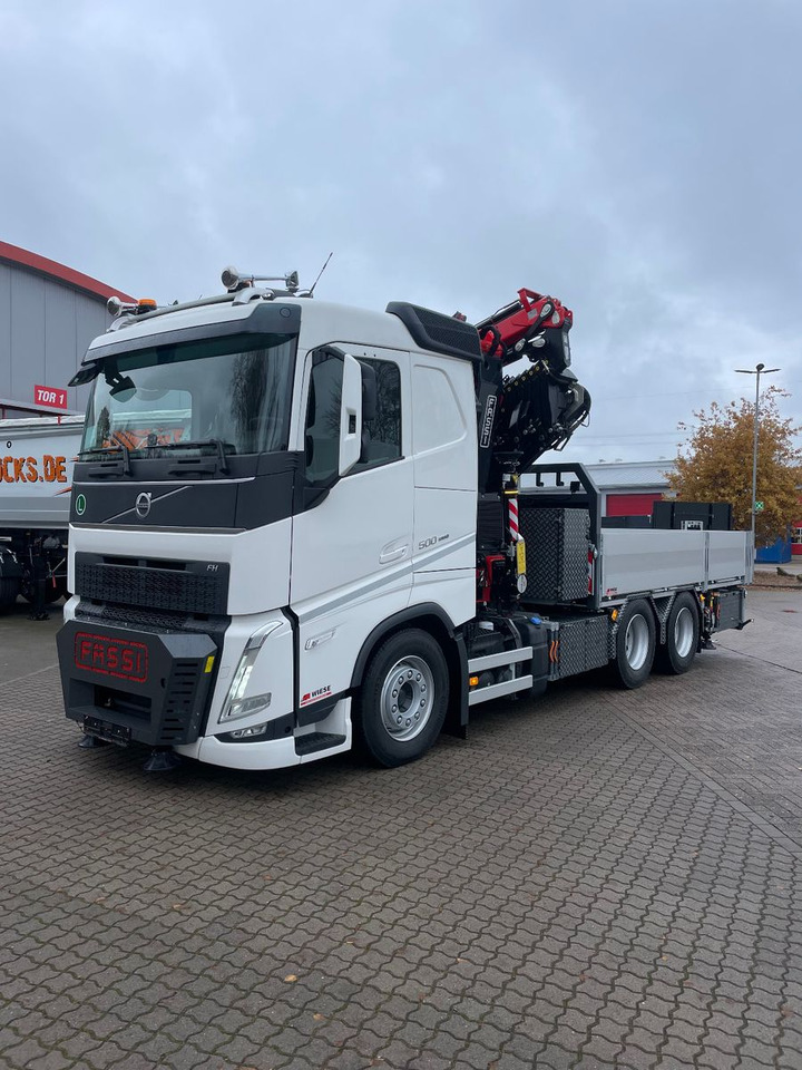 Volvo FH500 6x4 Fassi F545RA 2.27 mit Jib und Winde - Φορτηγό, Φορτηγό με γερανό: φωτογραφία 4 Volvo FH500 6x4 Fassi F545RA 2.27 mit Jib und Winde - Φορτηγό, Φορτηγό με γερανό: φωτογραφία 4
