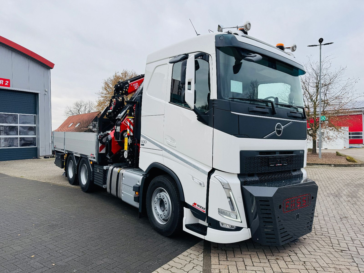 Volvo FH500 6x4 Fassi F545RA 2.27 mit Jib und Winde - Φορτηγό με ανοιχτή καρότσα, Φορτηγό με γερανό: φωτογραφία 2 Volvo FH500 6x4 Fassi F545RA 2.27 mit Jib und Winde - Φορτηγό με ανοιχτή καρότσα, Φορτηγό με γερανό: φωτογραφία 2
