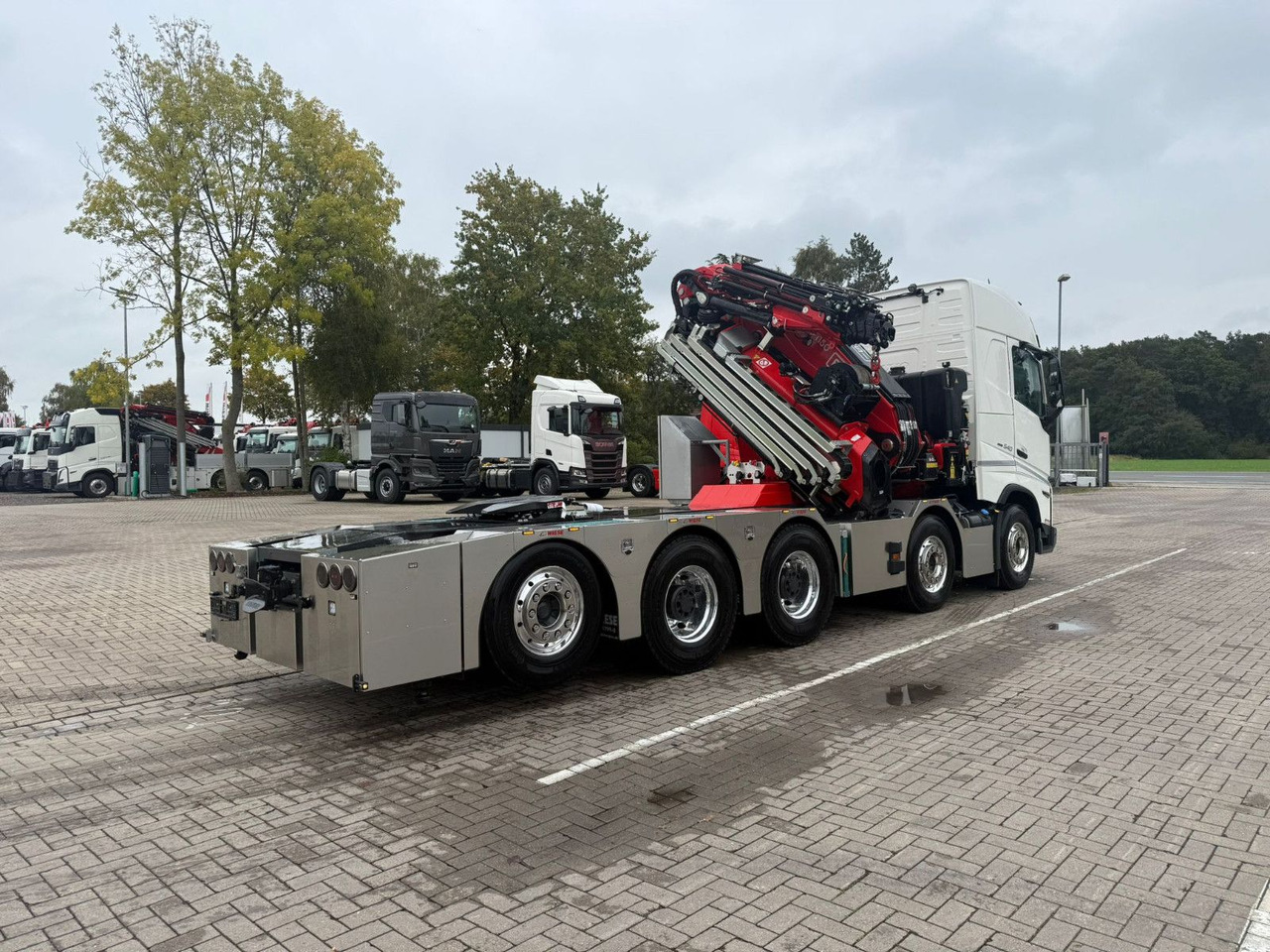 Volvo FH540 10x4 mit F1150 Ladekran, Sattelzugmaschine - Φορτηγό με γερανό: φωτογραφία 3 Volvo FH540 10x4 mit F1150 Ladekran, Sattelzugmaschine - Φορτηγό με γερανό: φωτογραφία 3