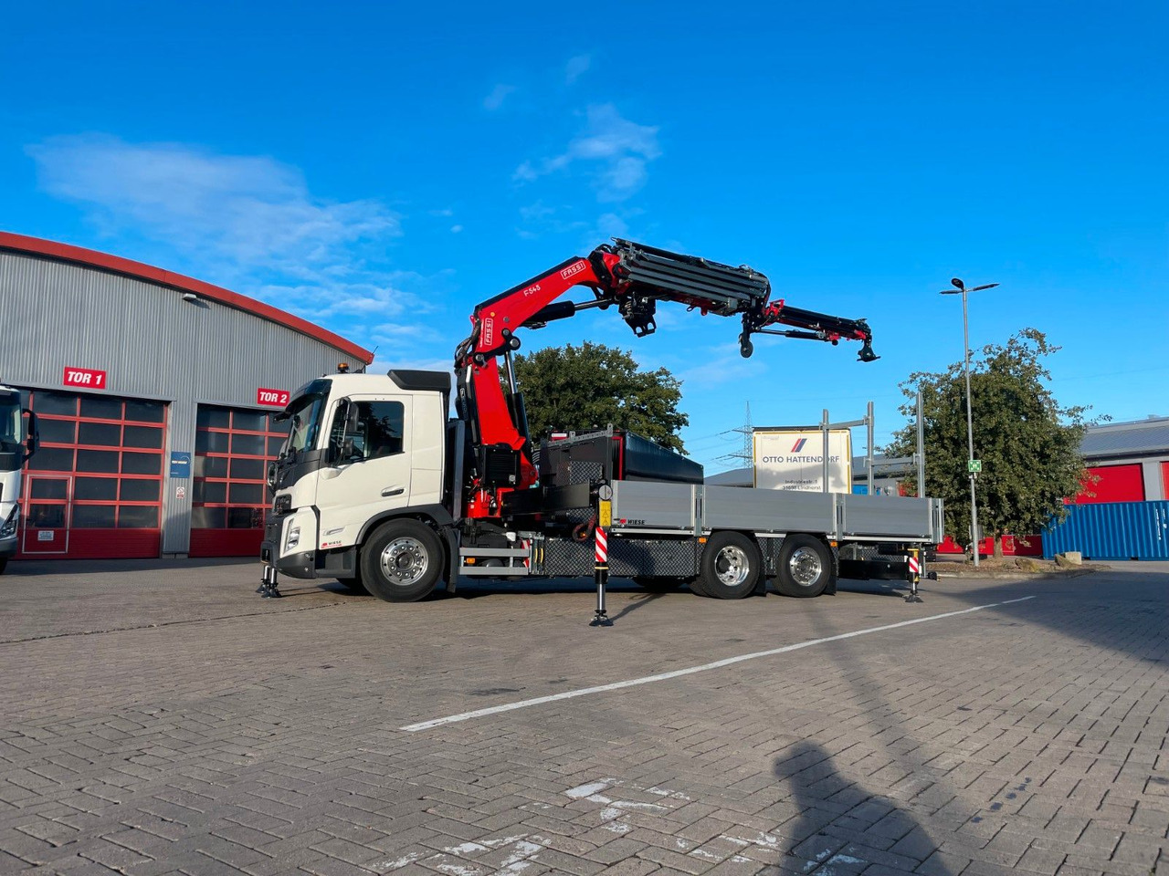 Volvo FMX 500 FASSI Ladekran F545 JIB & Winde Sofort - Φορτηγό, Φορτηγό με γερανό: φωτογραφία 4 Volvo FMX 500 FASSI Ladekran F545 JIB & Winde Sofort - Φορτηγό, Φορτηγό με γερανό: φωτογραφία 4