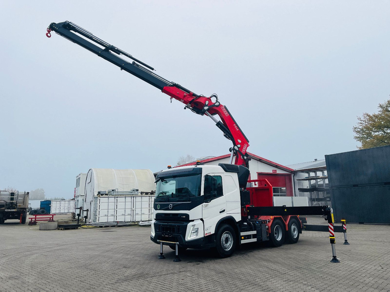 Volvo FMX 540 6x2 mit Kran Fassi F545.2.28 - Τράκτορας: φωτογραφία 5 Volvo FMX 540 6x2 mit Kran Fassi F545.2.28 - Τράκτορας: φωτογραφία 5