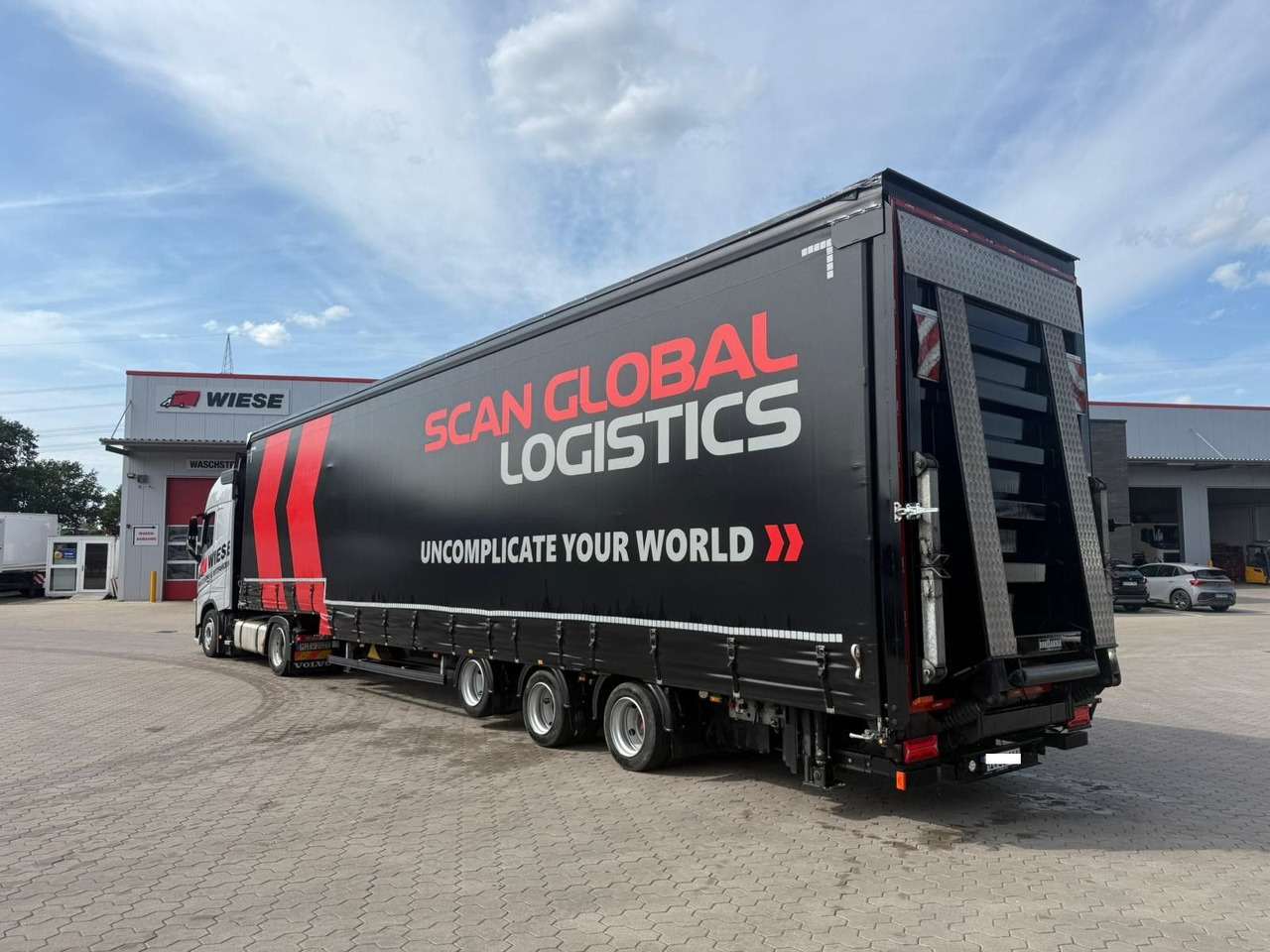 Wiese 3-Achs Gabestaplertransporter Mega LBW - Επικαθήμενο με χαμηλό δάπεδο: φωτογραφία 1 Wiese 3-Achs Gabestaplertransporter Mega LBW - Επικαθήμενο με χαμηλό δάπεδο: φωτογραφία 1