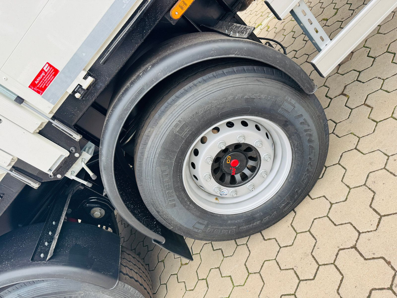 Wiese Baustoffauflieger - Heckkran Kran Fassi - Επικαθήμενο πλατφόρμα/ Καρότσα: φωτογραφία 4 Wiese Baustoffauflieger - Heckkran Kran Fassi - Επικαθήμενο πλατφόρμα/ Καρότσα: φωτογραφία 4