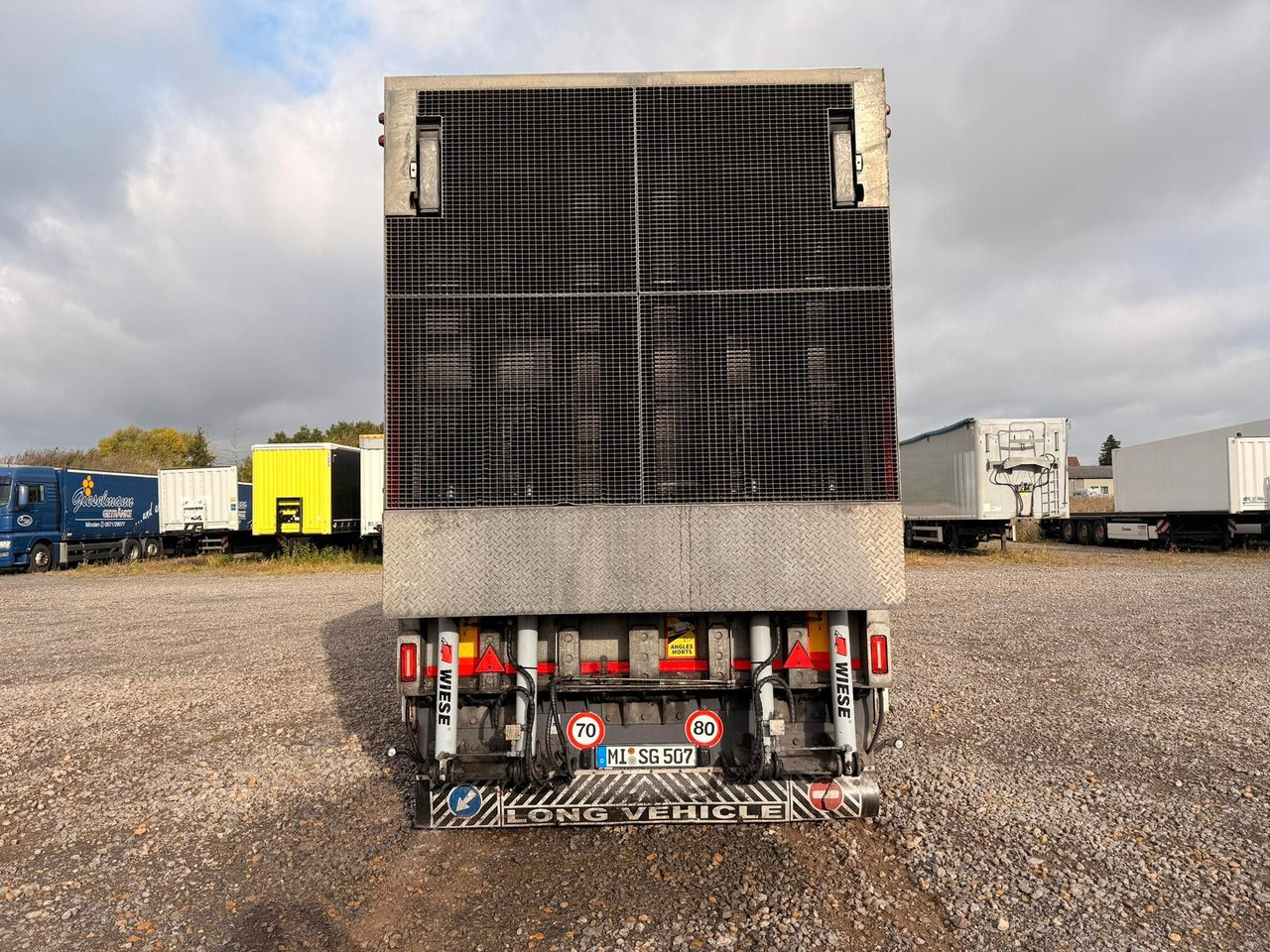 Wiese Gabelstaplertransporter Rampe Mega Lowline - Επικαθήμενο με χαμηλό δάπεδο: φωτογραφία 5 Wiese Gabelstaplertransporter Rampe Mega Lowline - Επικαθήμενο με χαμηλό δάπεδο: φωτογραφία 5