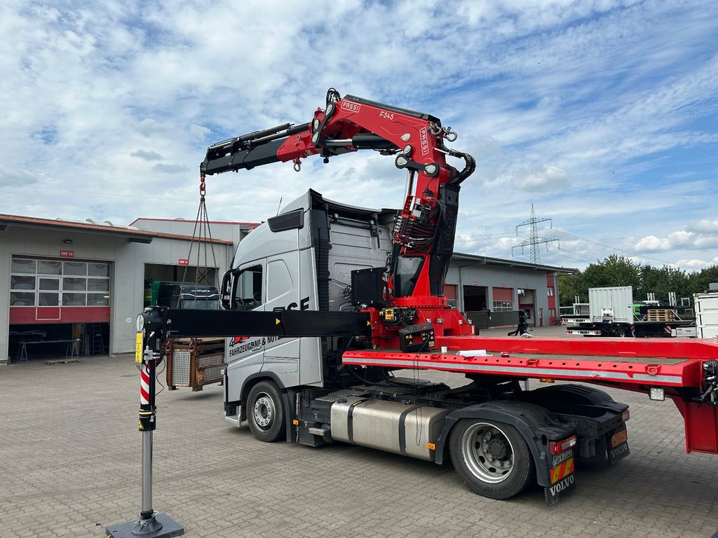 Wiese Stufensattel Tieflader mit Kran Fassi F545 - Επικαθήμενο με χαμηλό δάπεδο: φωτογραφία 3 Wiese Stufensattel Tieflader mit Kran Fassi F545 - Επικαθήμενο με χαμηλό δάπεδο: φωτογραφία 3