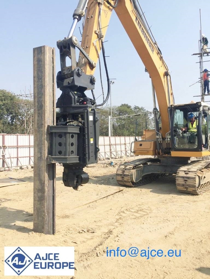 AJCE AVH30ST Vibro Hammer Sheet Pile Driver - Πασσαλοπήκτης, Παρελκόμενα: φωτογραφία 1 AJCE AVH30ST Vibro Hammer Sheet Pile Driver - Πασσαλοπήκτης, Παρελκόμενα: φωτογραφία 1