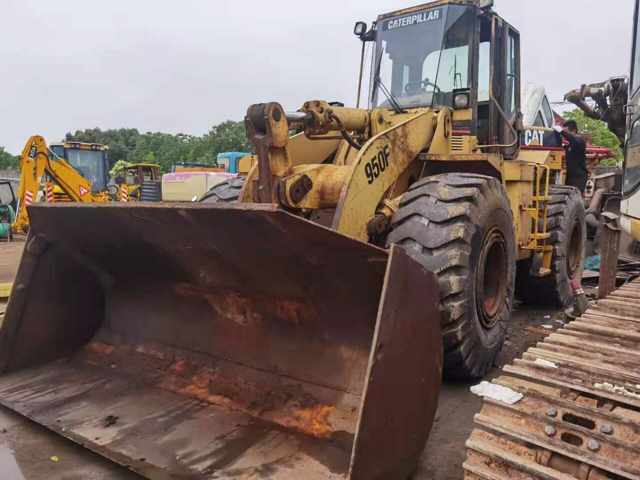 CATERPILLAR CAT-950F -Wheel loader - Ελαστιχοφόρος φορτωτής: φωτογραφία 1 CATERPILLAR CAT-950F -Wheel loader - Ελαστιχοφόρος φορτωτής: φωτογραφία 1