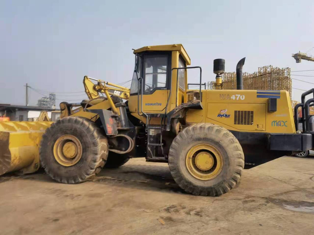KOMATSU WA470-3 - Ελαστιχοφόρος φορτωτής: φωτογραφία 1 KOMATSU WA470-3 - Ελαστιχοφόρος φορτωτής: φωτογραφία 1