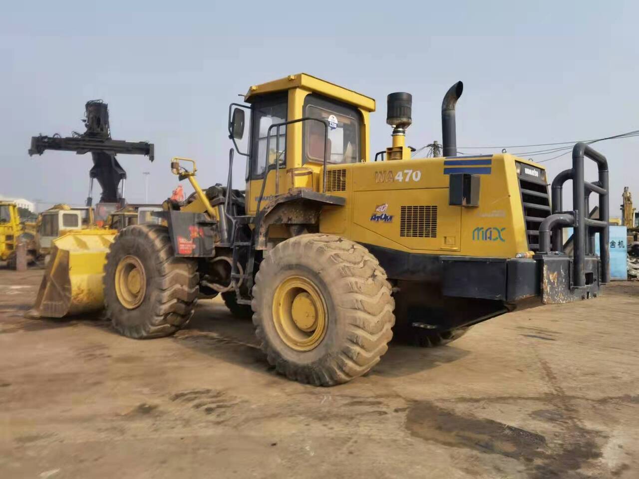 KOMATSU WA470-3 - Ελαστιχοφόρος φορτωτής: φωτογραφία 2 KOMATSU WA470-3 - Ελαστιχοφόρος φορτωτής: φωτογραφία 2