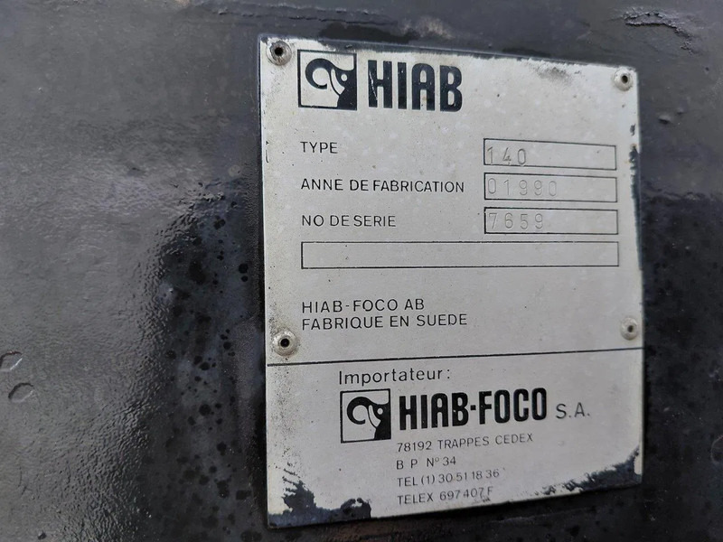 Φορτηγό με γερανό DAF CF 85.430 4x2 Plato Crane: φωτογραφία 17