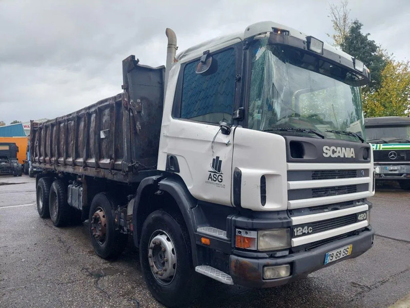 Scania P124-420 8x4 Kipper Steel - Φορτηγό ανατρεπόμενο: φωτογραφία 2 Scania P124-420 8x4 Kipper Steel - Φορτηγό ανατρεπόμενο: φωτογραφία 2