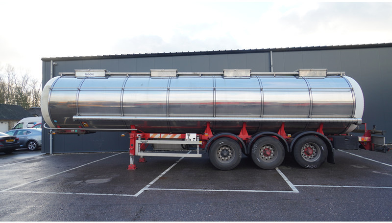 Burg 3 AXLE TANK CHEMIE TRAILER 30.000LTR - Επικαθήμενο βυτίο: φωτογραφία 1 Burg 3 AXLE TANK CHEMIE TRAILER 30.000LTR - Επικαθήμενο βυτίο: φωτογραφία 1
