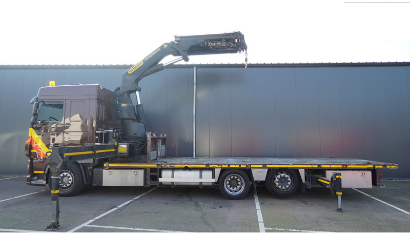 DAF XF 460 6X2 FLATBED TRUCK WITH PALFINGER PK 50002 CRANE - Φορτηγό με γερανό: φωτογραφία 1 DAF XF 460 6X2 FLATBED TRUCK WITH PALFINGER PK 50002 CRANE - Φορτηγό με γερανό: φωτογραφία 1